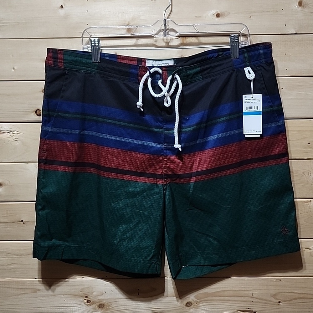 Orginal Penguin Men's Board Shorts Size 36 NWT